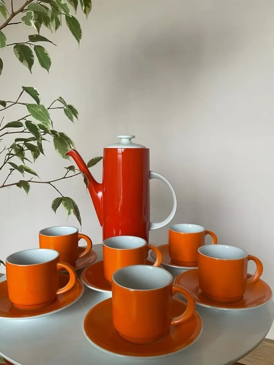 1970s coffee set mid century - Image 1