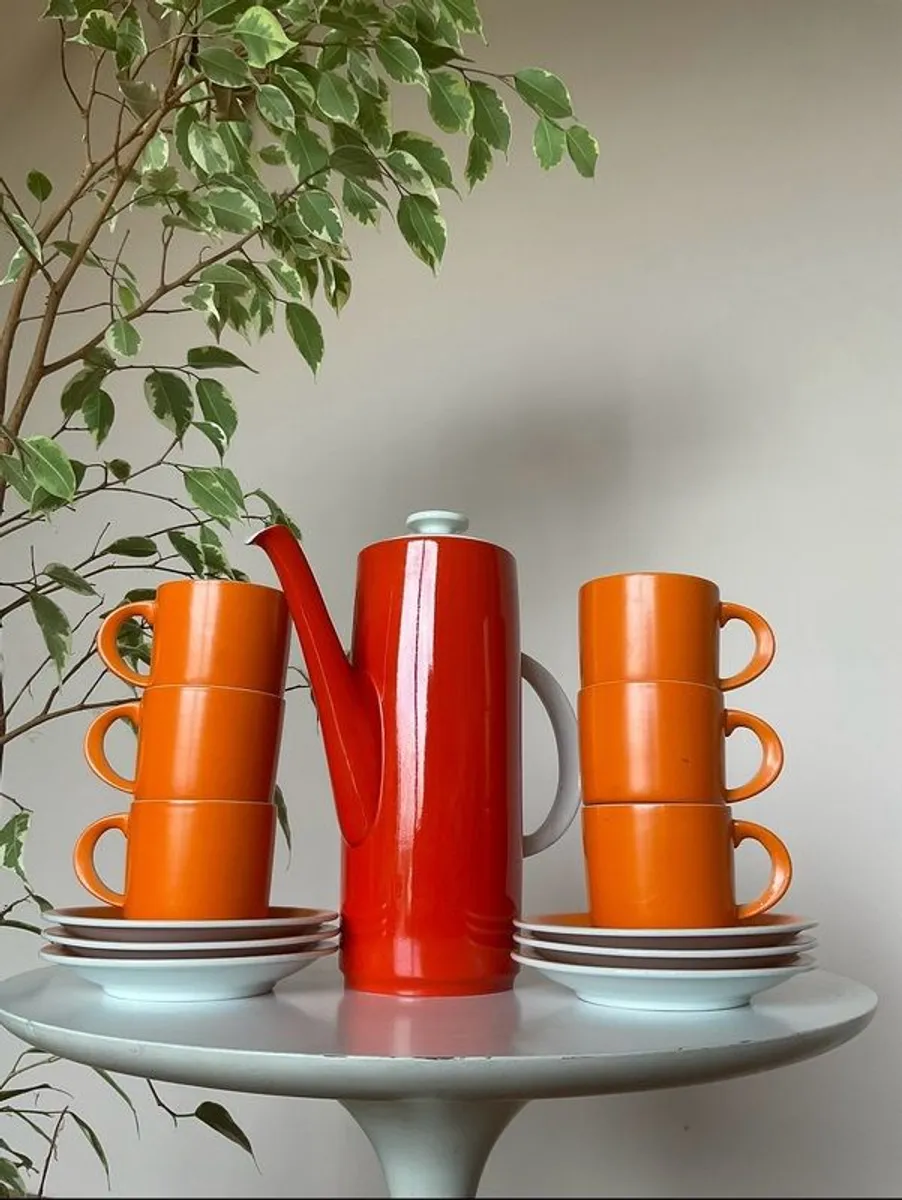 1970s coffee set mid century - Image 2