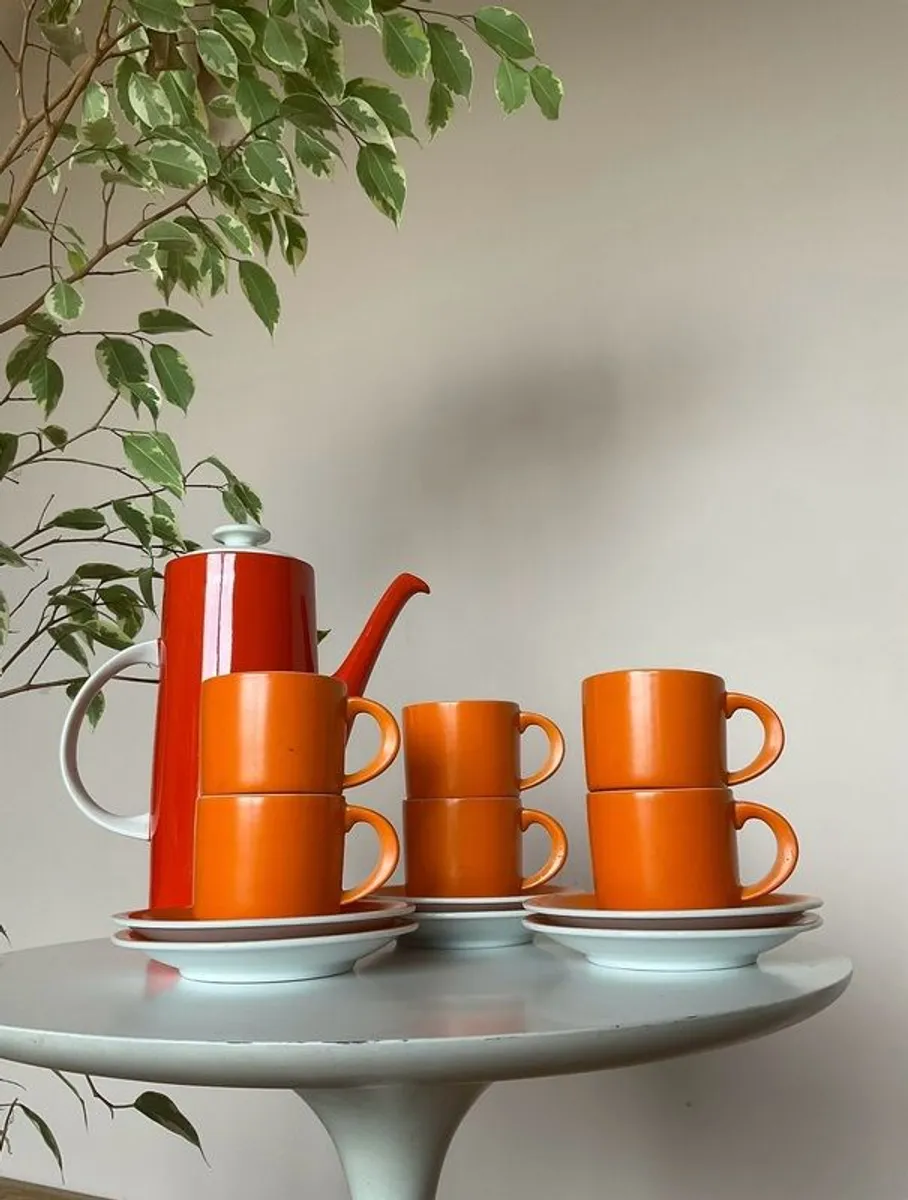 1970s coffee set mid century - Image 3