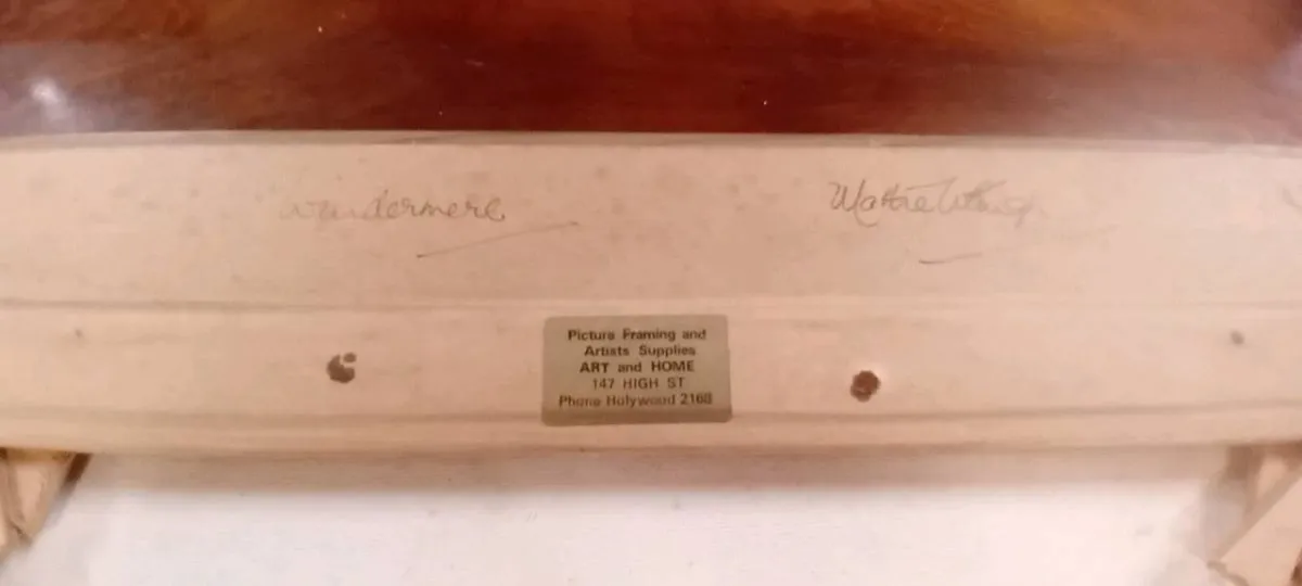 Original Mattie Waugh Oil On Canvas Painting - Image 3