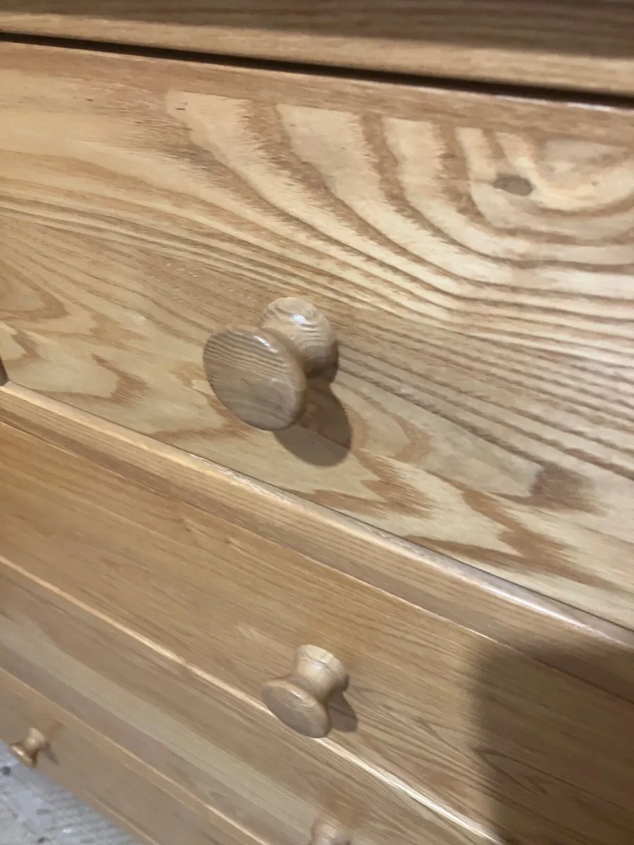 Chest of drawers - Solid Oak - Image 2