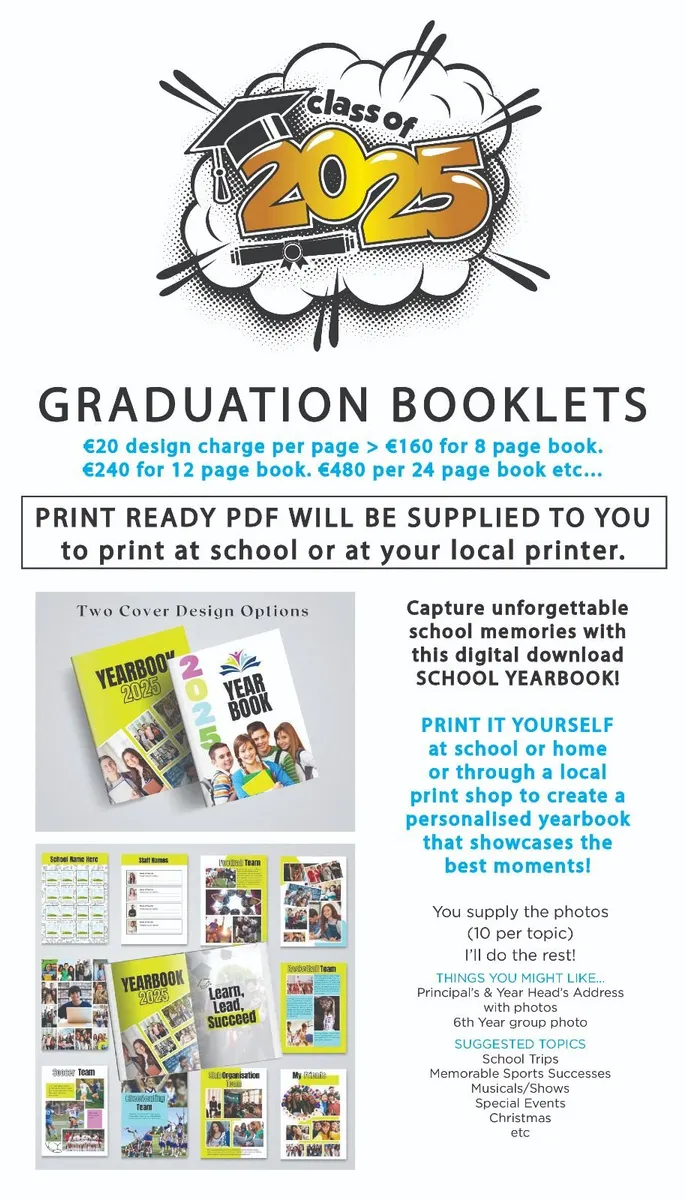 School Yearbooks or Special Occasion Photobooks - Image 1
