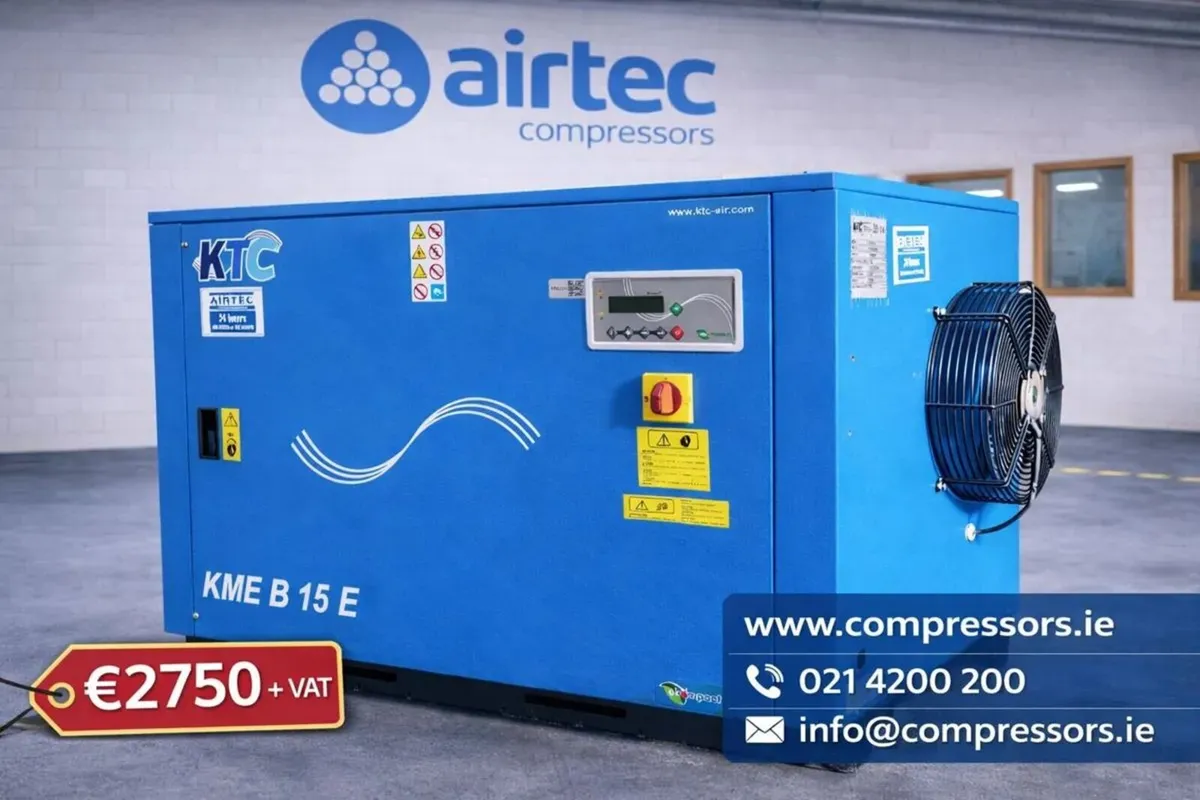 COMPRESSOR PRE-OWNED KTC KME B 15E - IN STOCK - Image 2