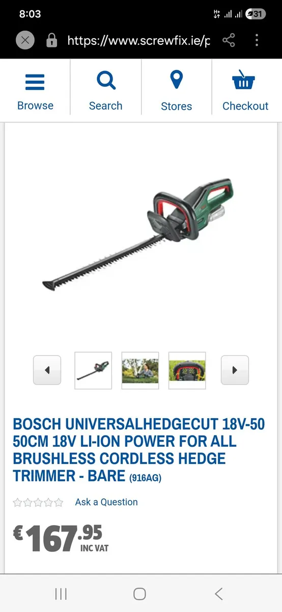 Was €167 now €60  Heage trimmers - Image 2