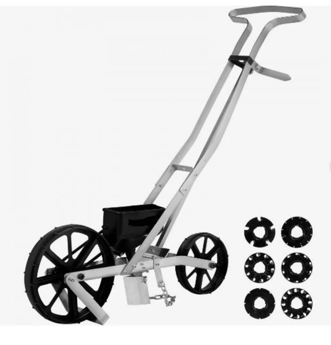 Garden Seeder, Metal Precision Garden Push - Image 1