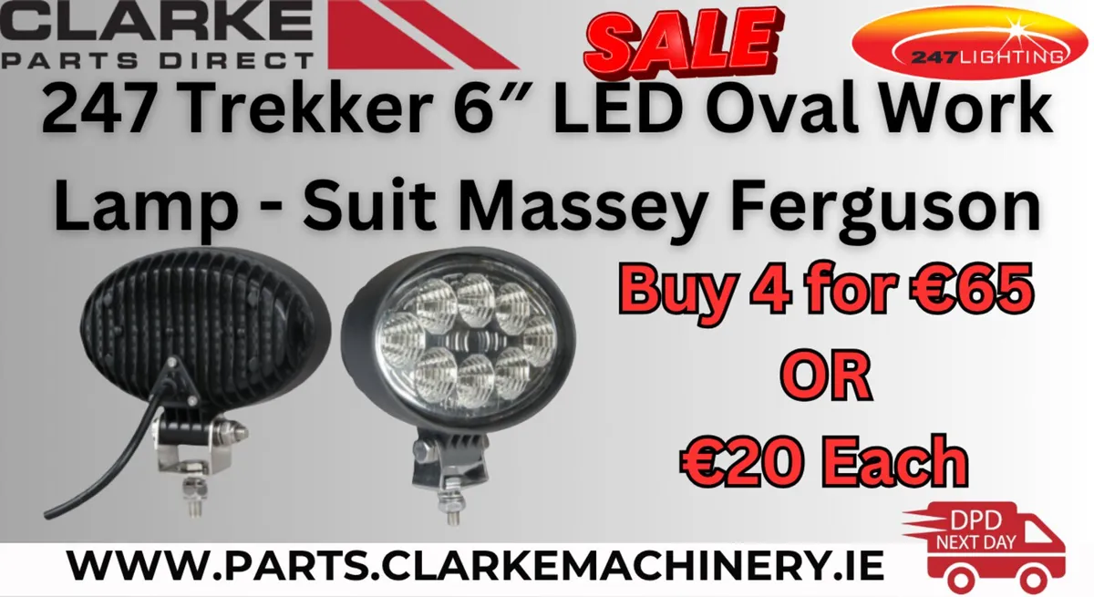 247 Trekker 6″ LED Oval Work Lamp Offer