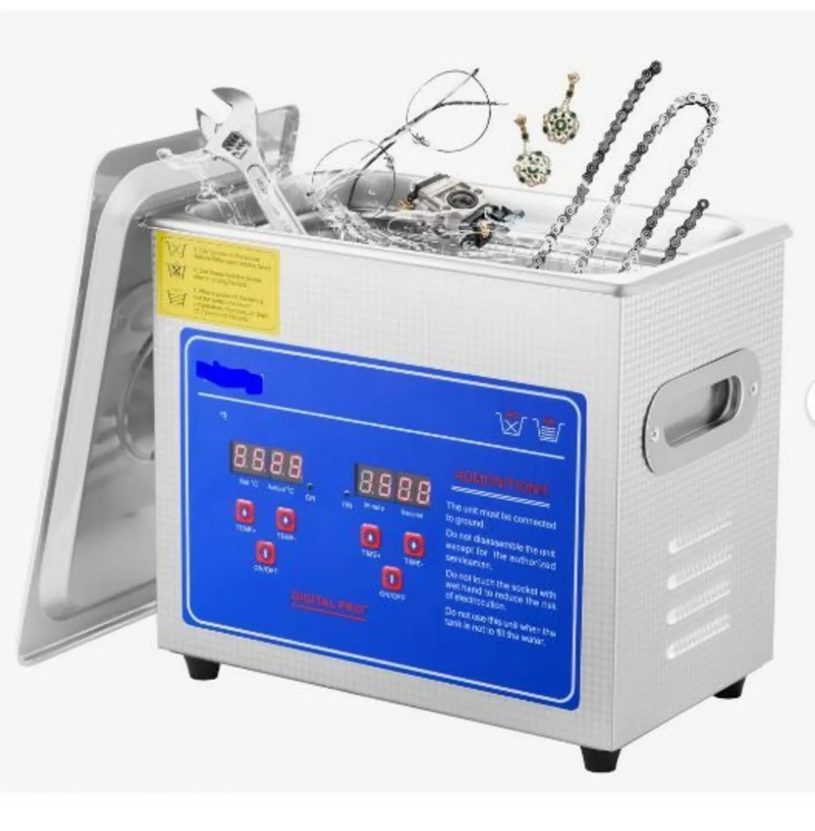 Professional Ultrasonic Cleaner, 2.85 L Ultrasoni - Image 1