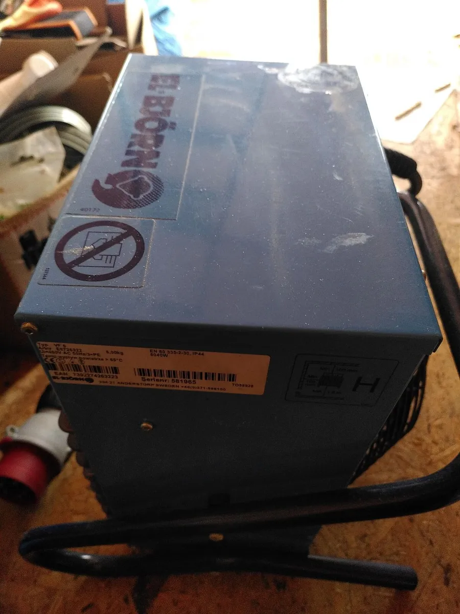 6kW Heater as new 400V/16A - Image 2