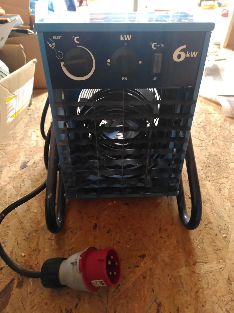 6kW Heater as new 400V/16A - Image 1