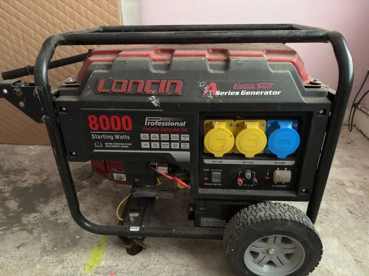 Loncin 8000 Generator