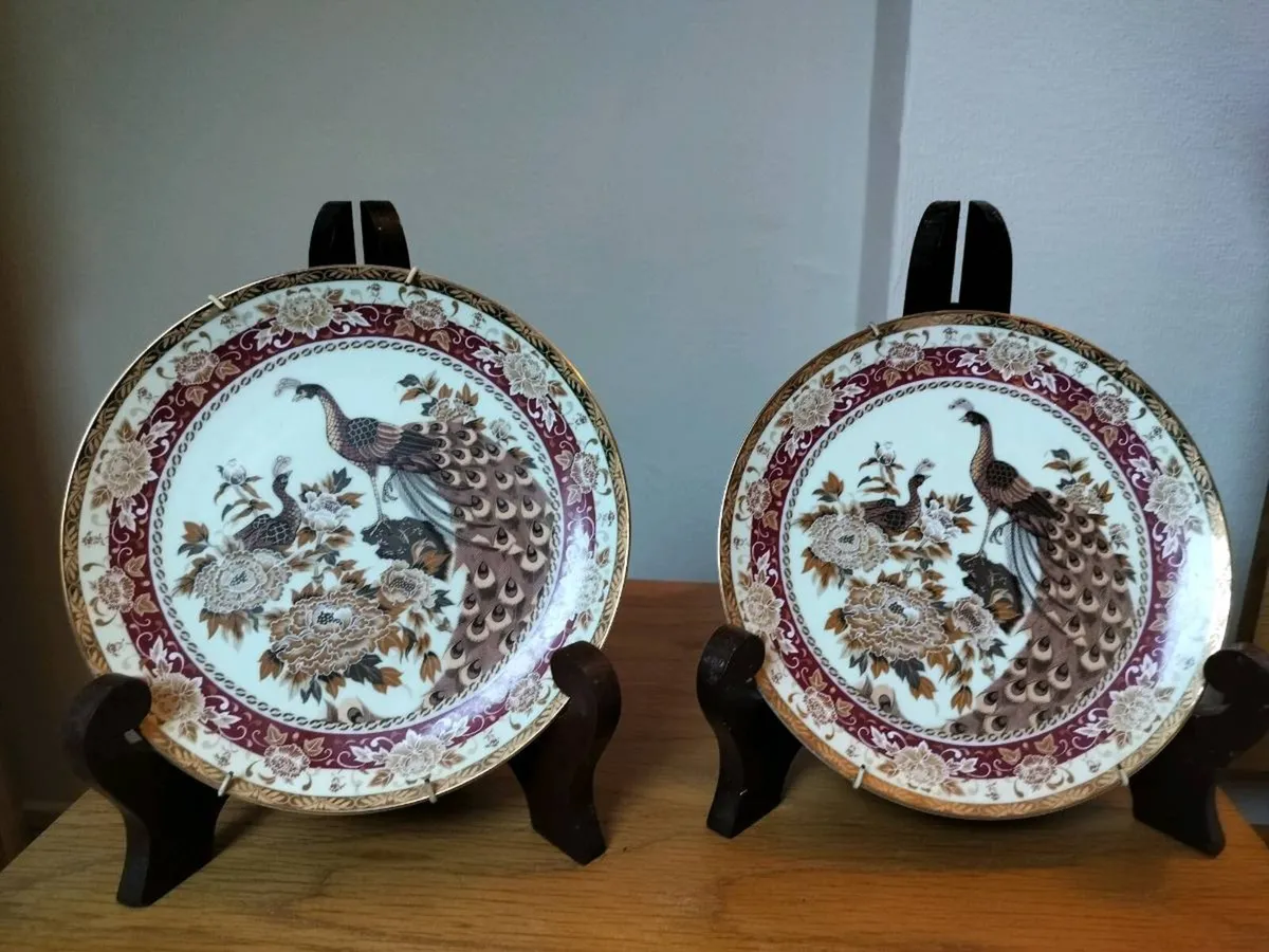 Japanese porcelain plates