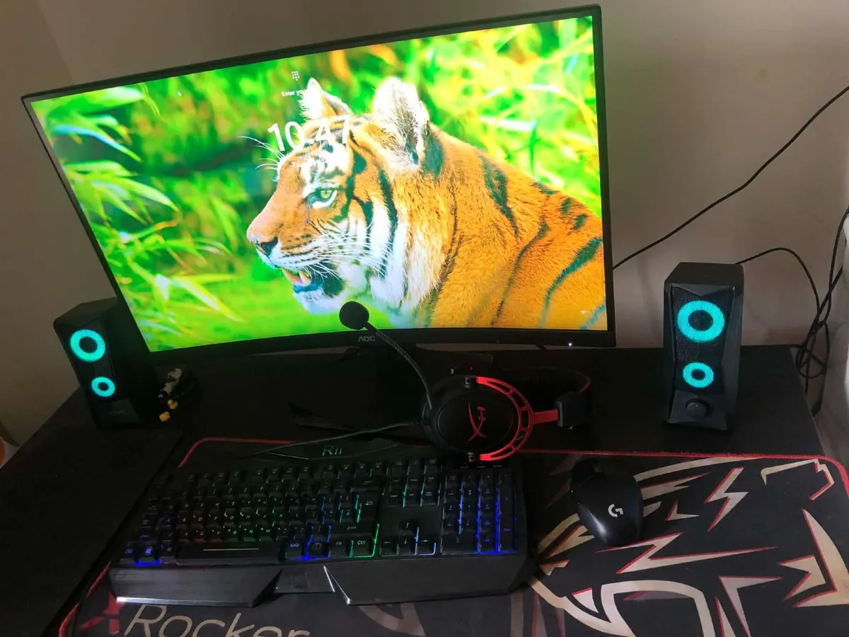 Gaming PC Setup - Image 1