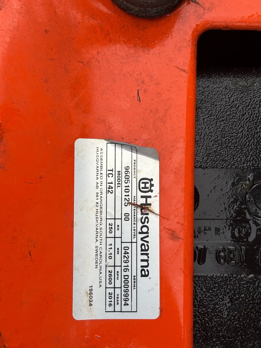 Husqvarna tc 142 - Image 4