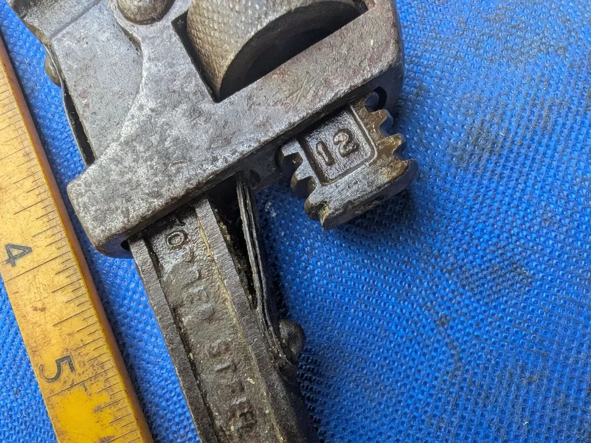 12" Record Stilson Wrench - Image 4