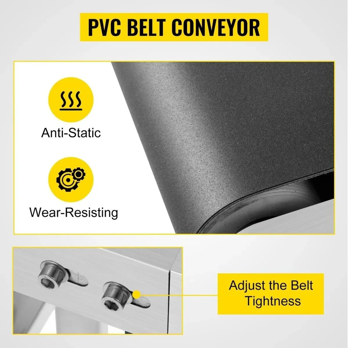 Electric Conveyor Belt 1500mm Adjustable Speed - Image 4