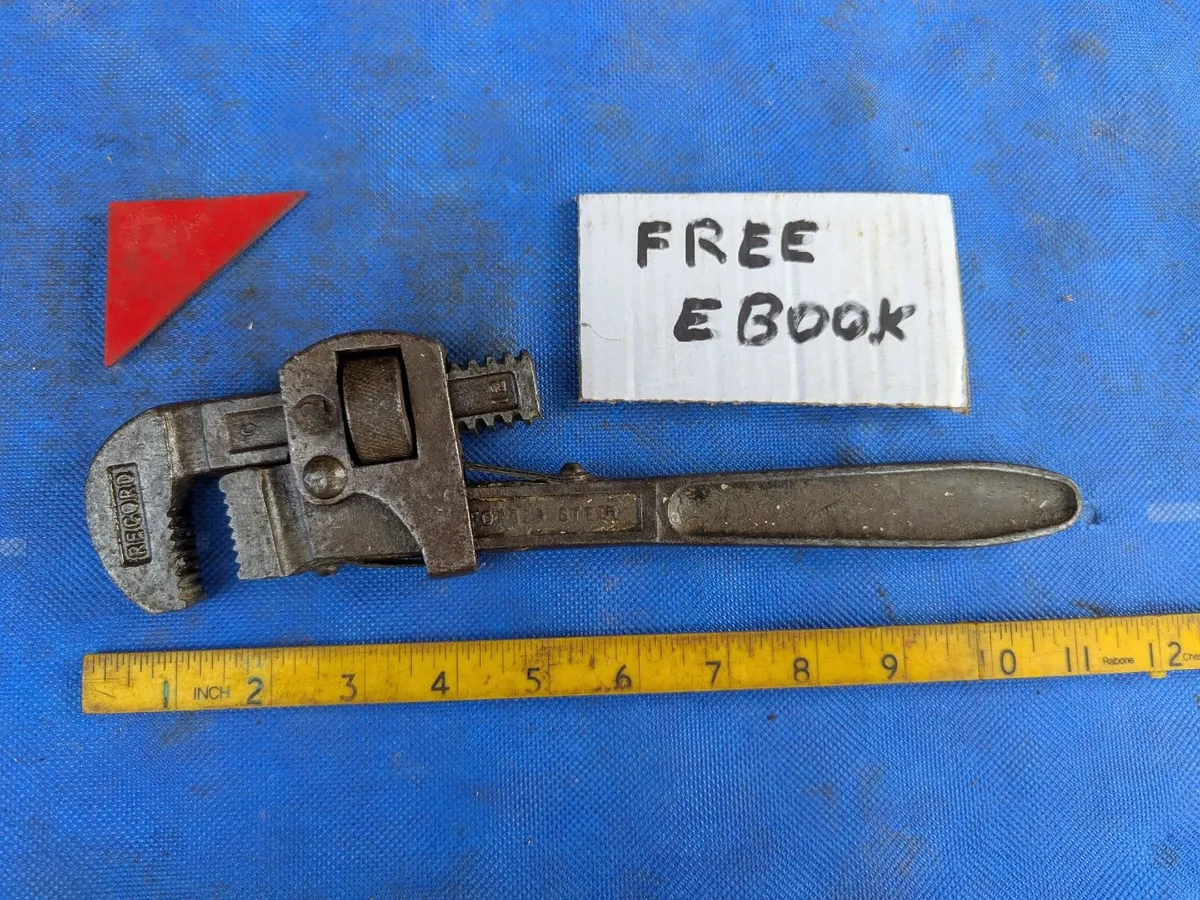 12" Record Stilson Wrench - Image 1