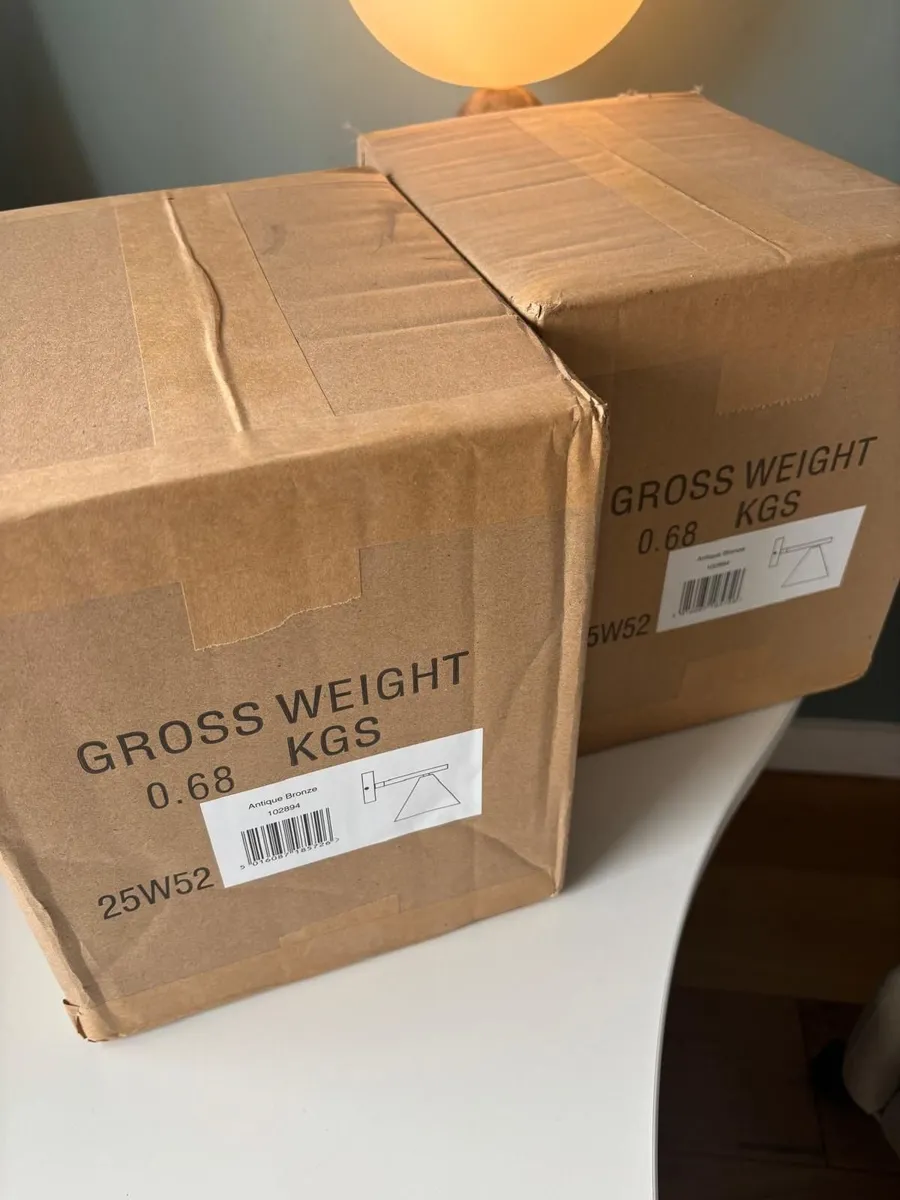 Pair of Endon Cape Wall Lights - Image 1