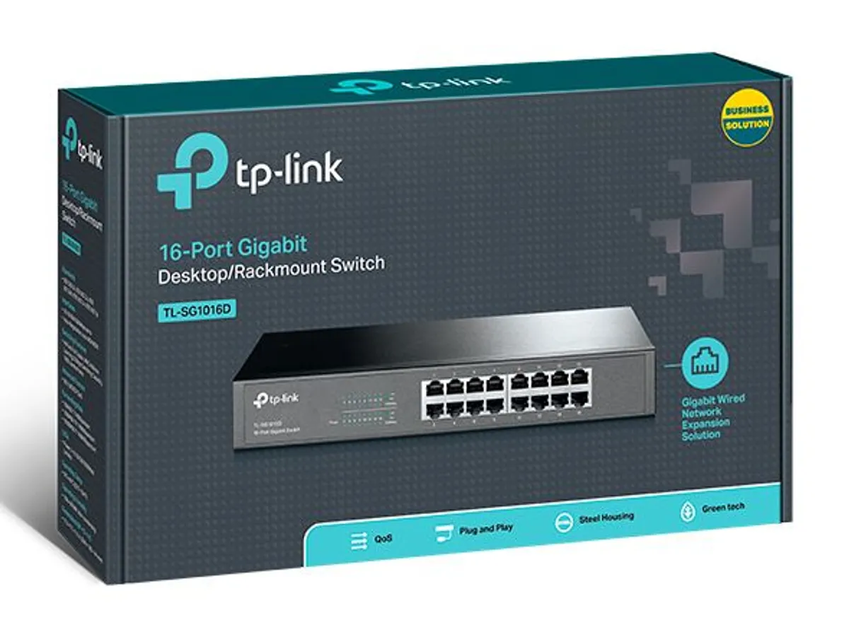 16-Port Gigabit Desktop/Rackmount Switch - Image 1