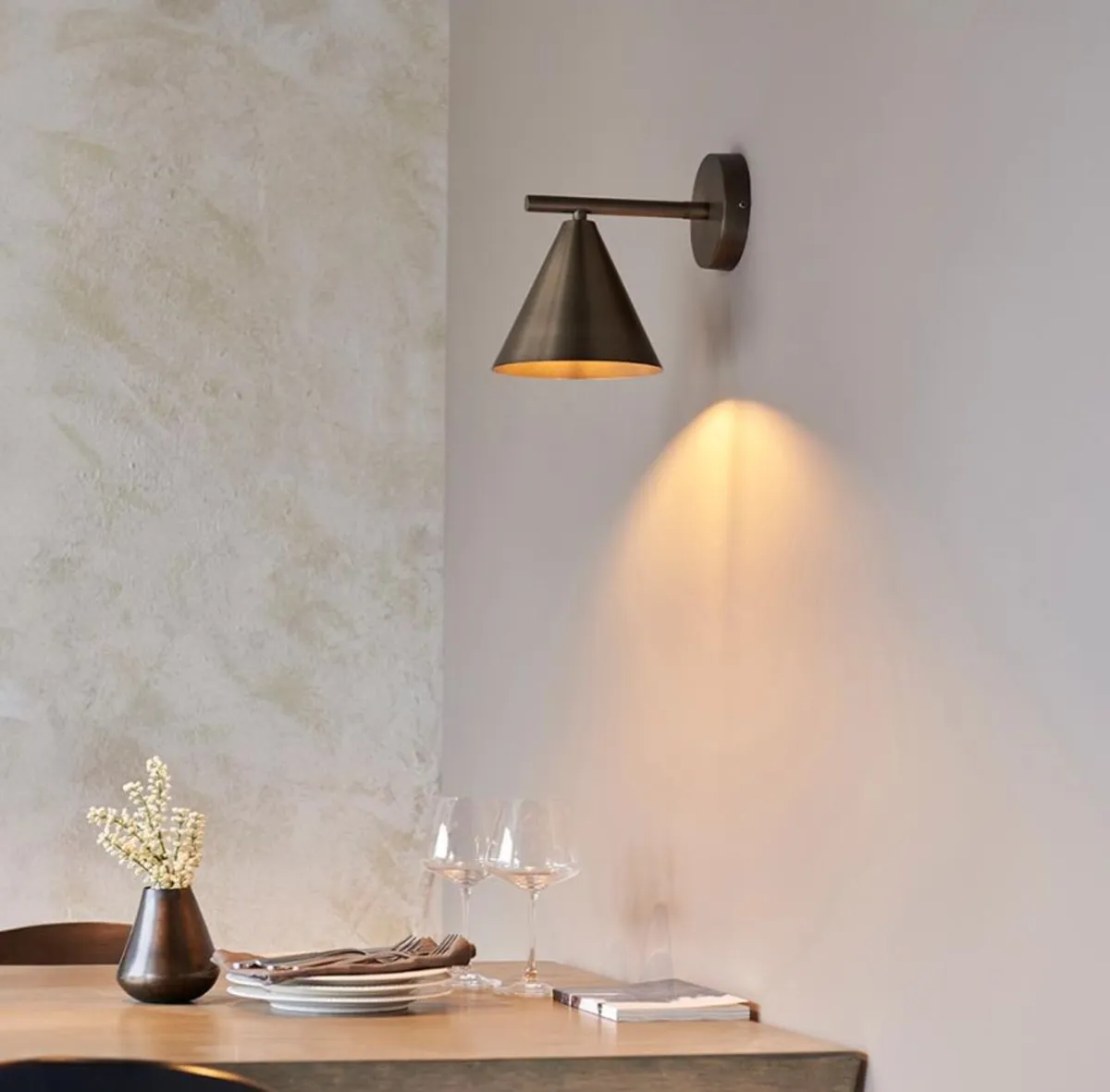 Pair of Endon Cape Wall Lights - Image 4