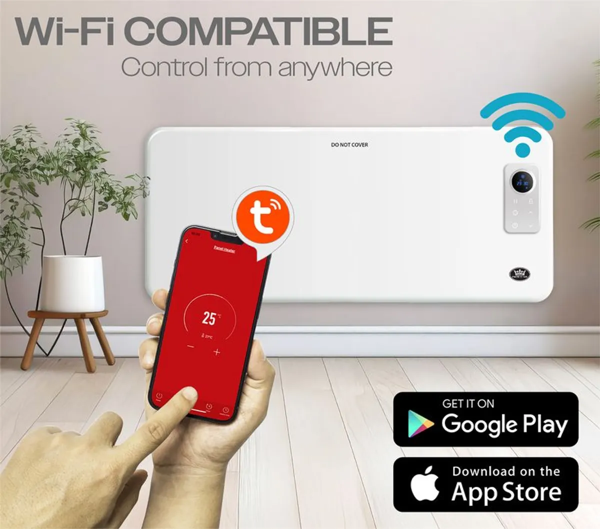 Panel Heater With Wifi Function 2KW - Image 1