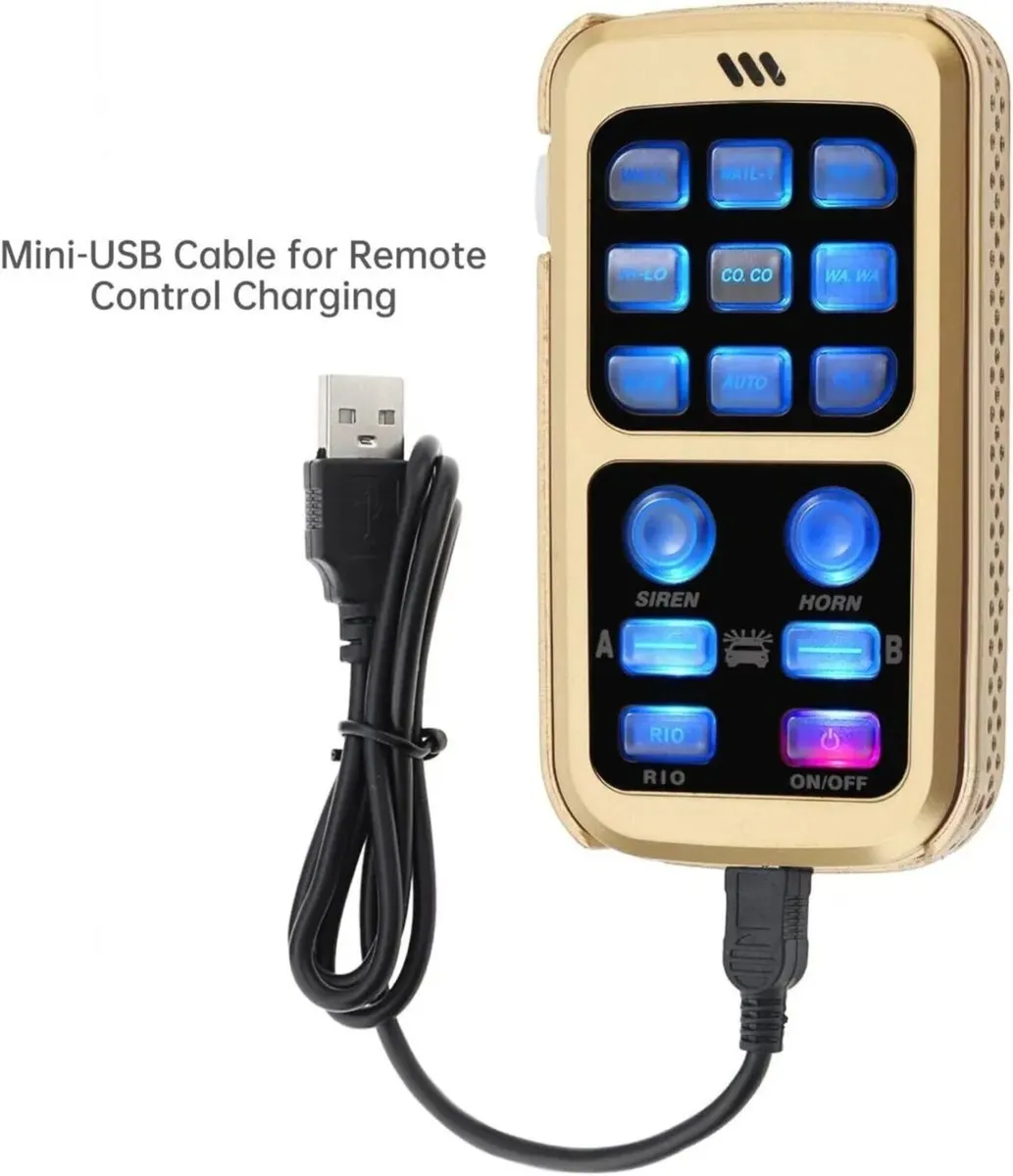 Car Warning Alarm Siren 200W Speaker with Mic - Image 4