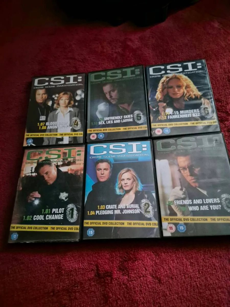 CSI DVDS - Image 1
