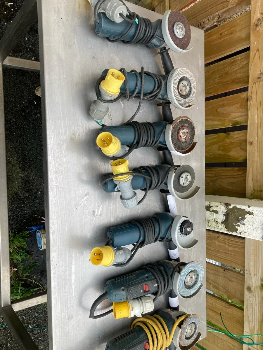 Bosch 110 V Angle Grinders - Image 1