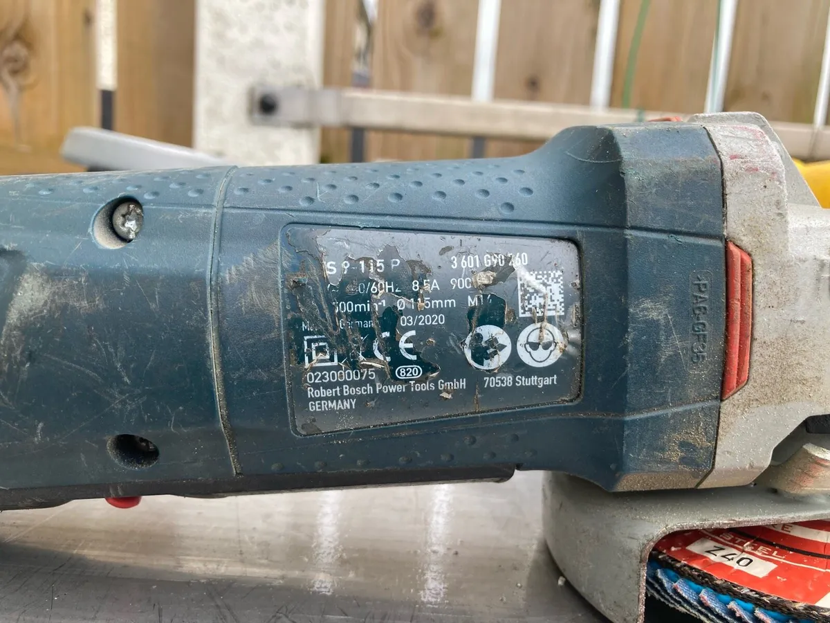 Bosch 110 V Angle Grinders - Image 2