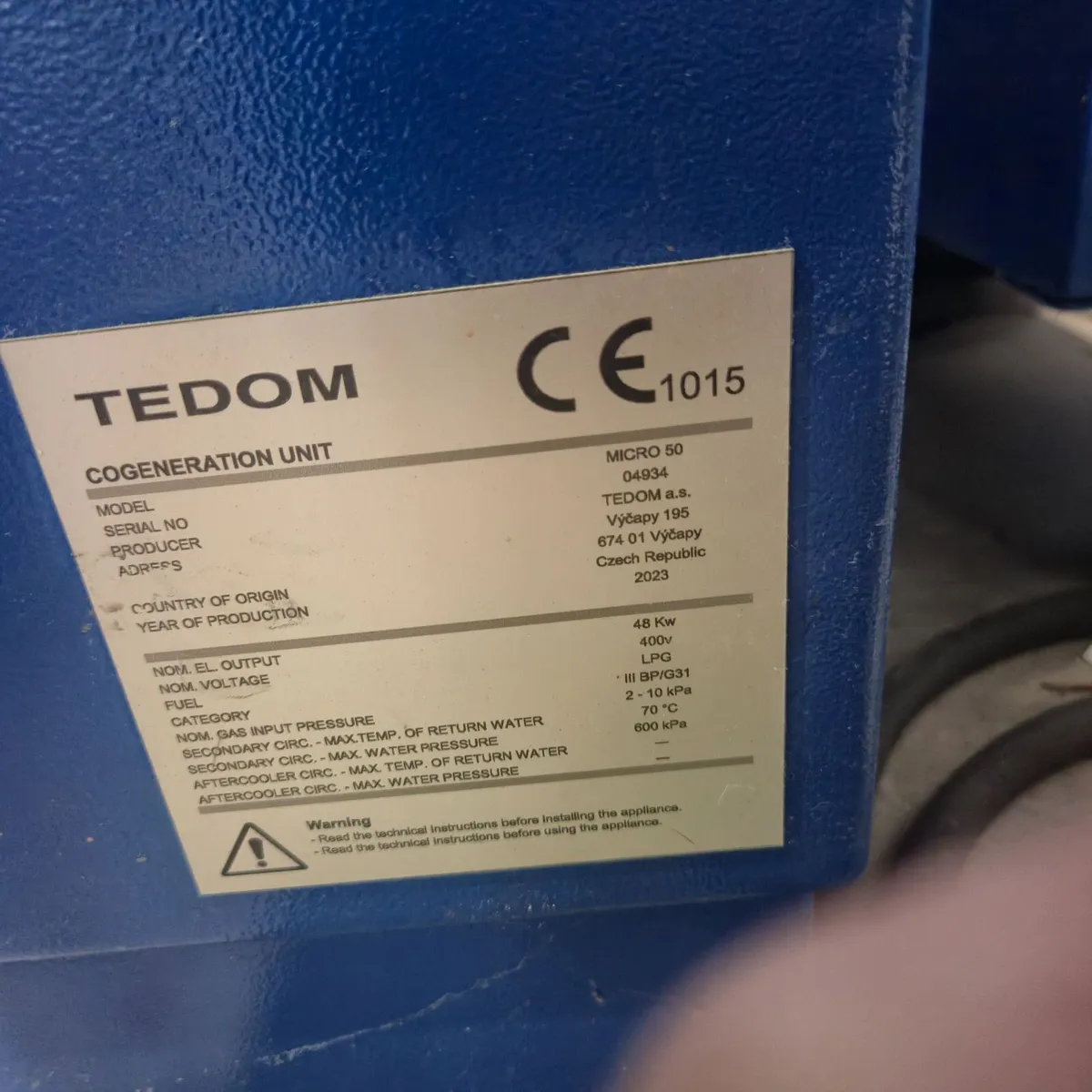 CHP LPG combined heat and power generator - Image 4