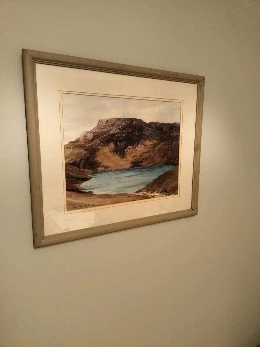 Peter Knuttel watercolour - Image 1