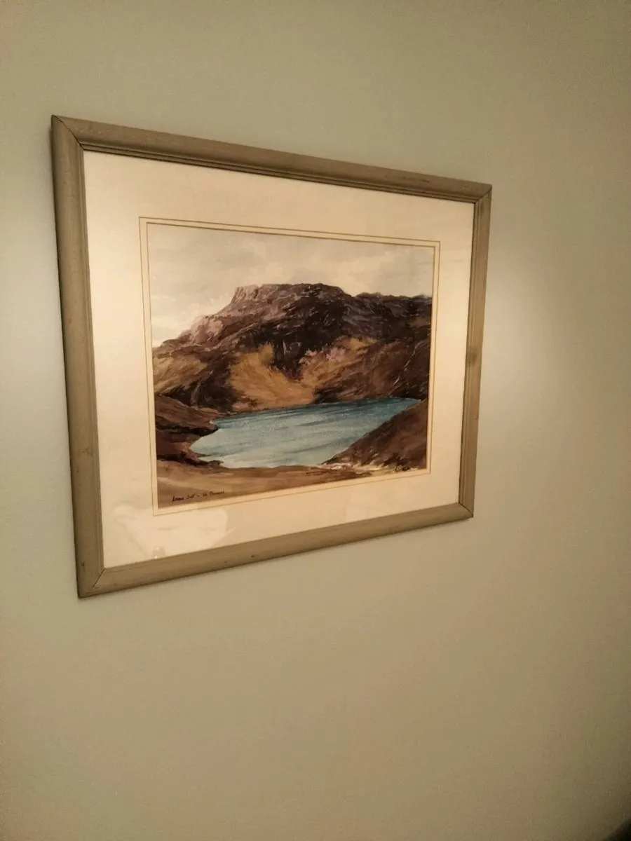 Peter Knuttel watercolour - Image 2