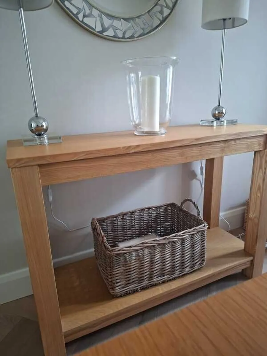Oak Dining Table(extending) and Chair Set and Sideboard - Image 3