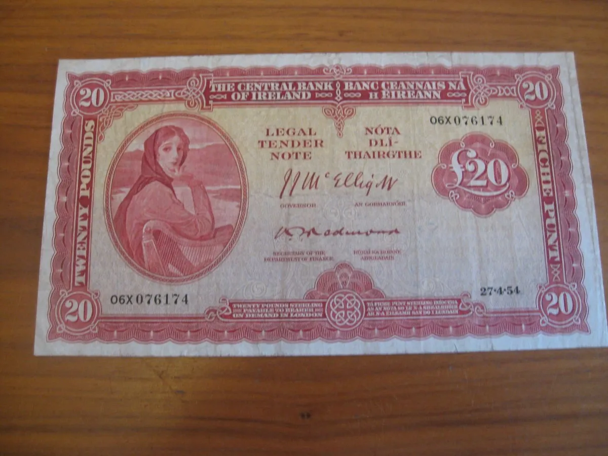 20 Pound Lavery Notes-300 E Each Redmond Signature - Image 1