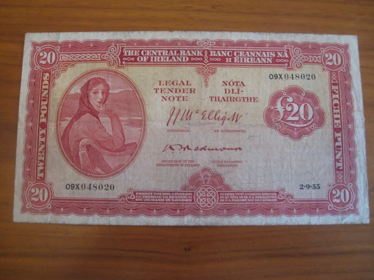 20 Pound Lavery Notes-300 E Each Redmond Signature - Image 3