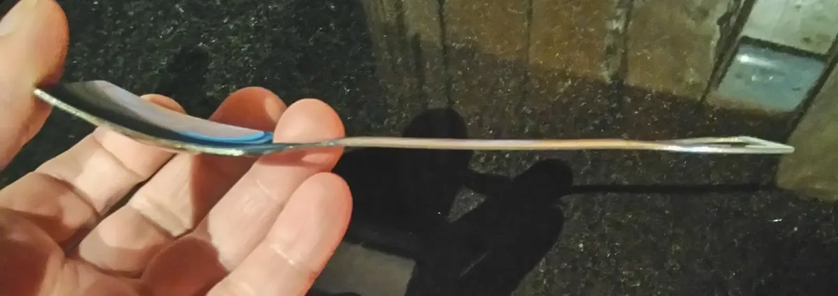 Stainless Steel Shovel Tea/dessert Spoons (New). - Image 2