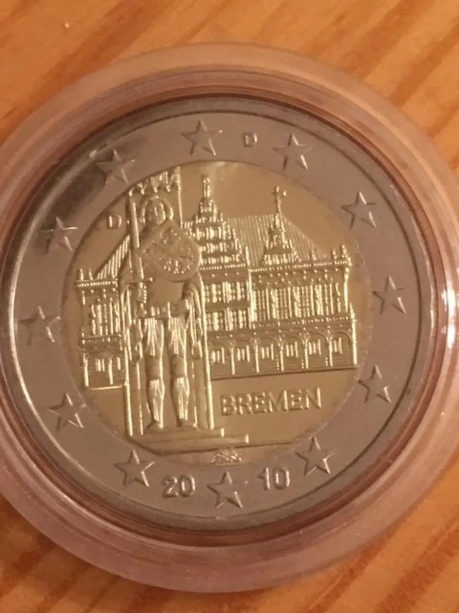 German Commemorative 2 Euro Coins - 4 Euros Each - Image 2