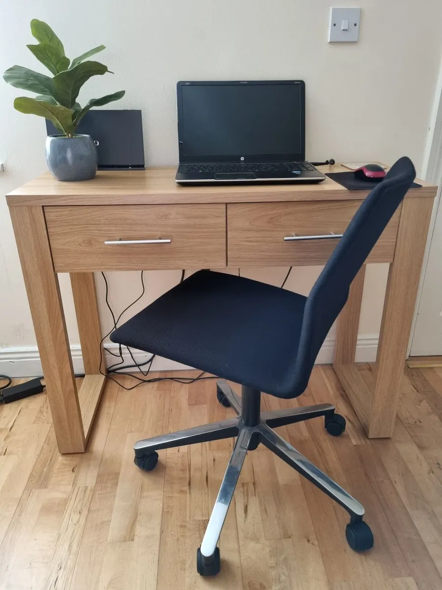 Hall table console table with drawers - Image 1