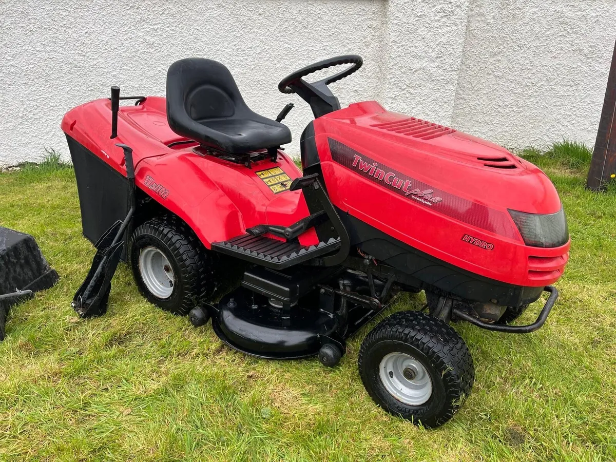Castle garden 17.5hp 42inch cut ride on lawnmower - Image 1