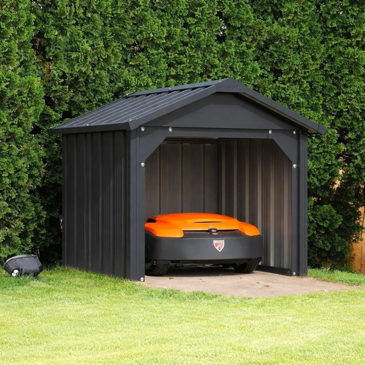 🤖 Robot Lawn Mower Garage – Steel Protection Shel - Image 1