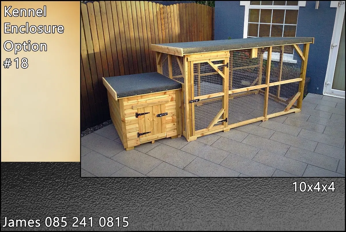 Dog Box With Enclosure - Image 1