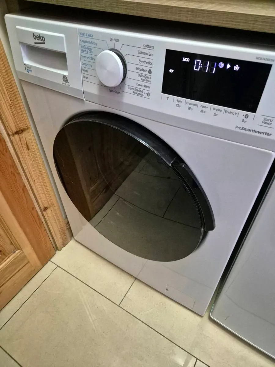 Beko washing machine,  washer and dryer - Image 1