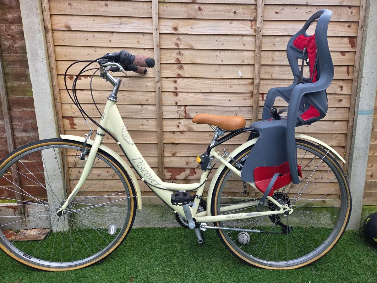 Discovery bike with child seat - Image 1