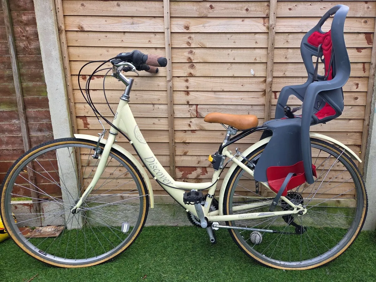 Discovery bike with child seat - Image 2