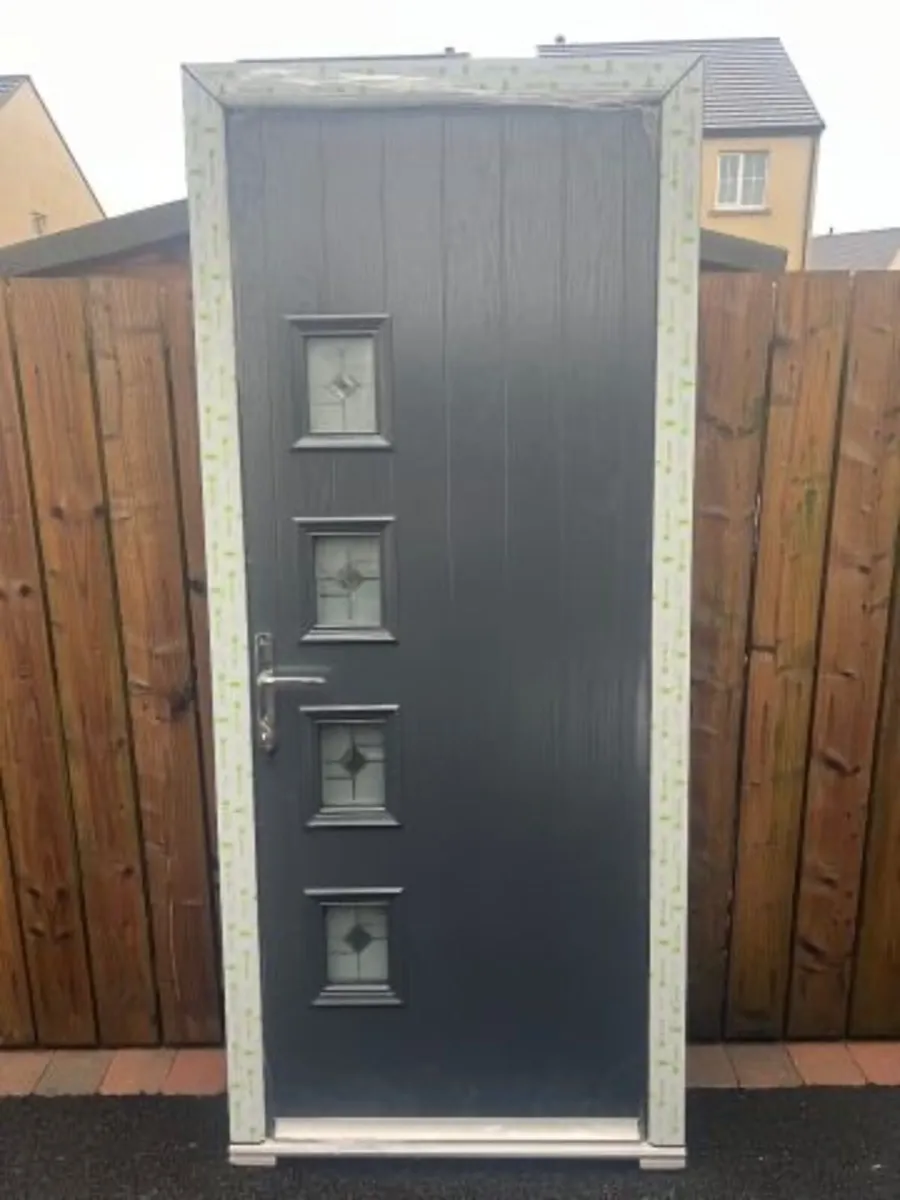 New uPVC Composite door brand new pvd double door