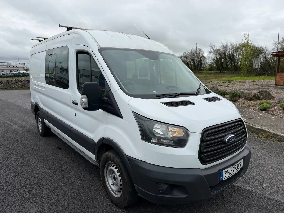 181 Ford Transit 7 Seats Crewcab Read Add - Image 1