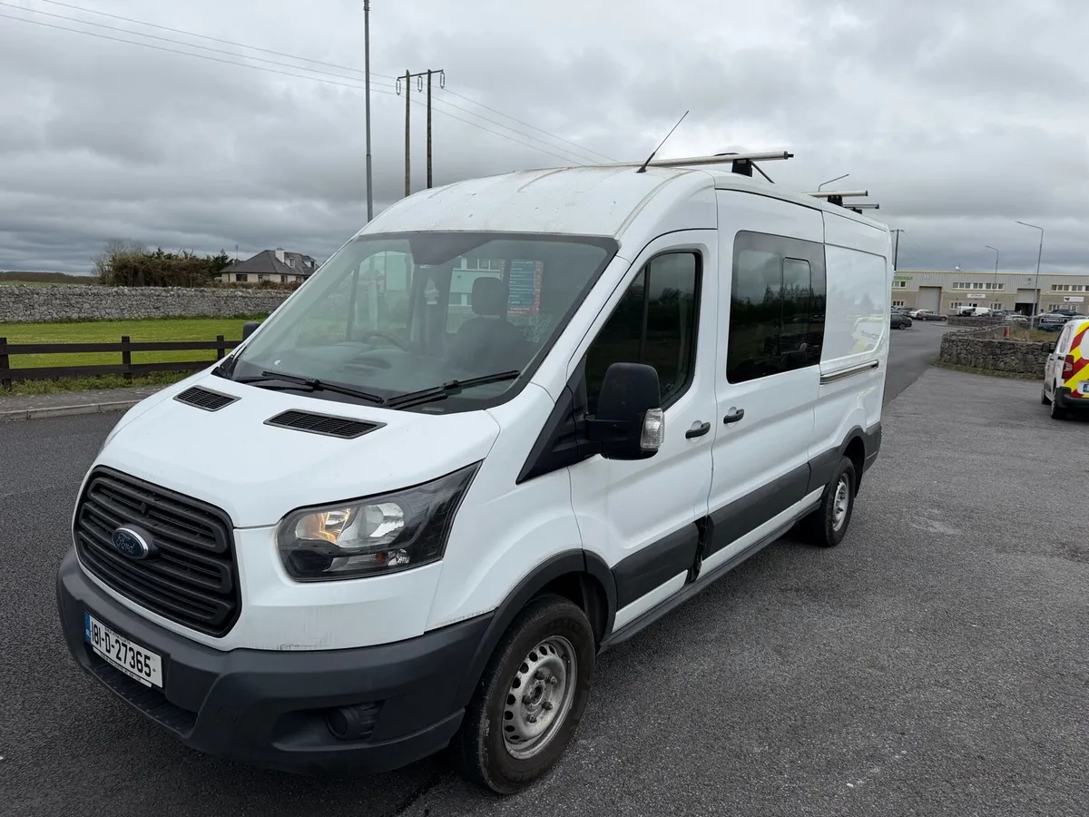 181 Ford Transit 7 Seats Crewcab Read Add - Image 3