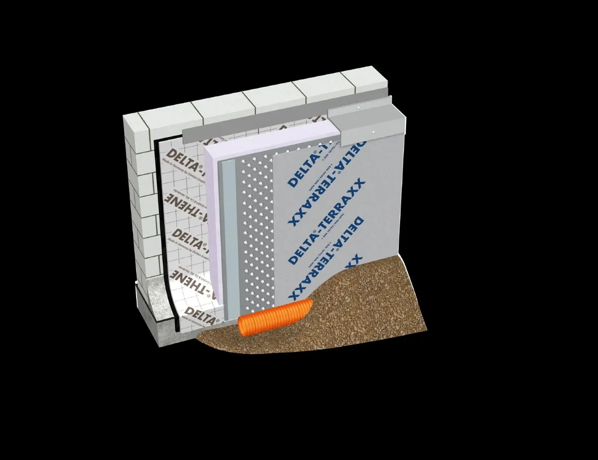 Drainage membrane Delta-Terraxx 12.5x2.4 m - Image 3