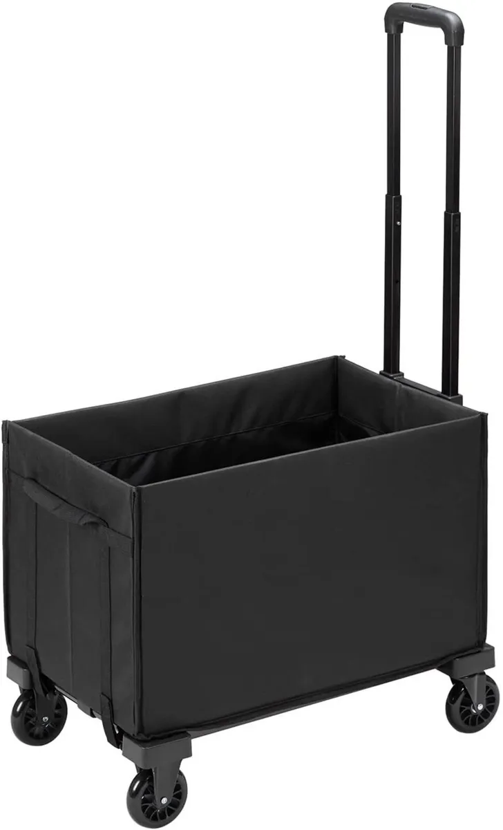 2in1 Hand Truck Folding Cart w/Bag Heavy Duty - Image 1