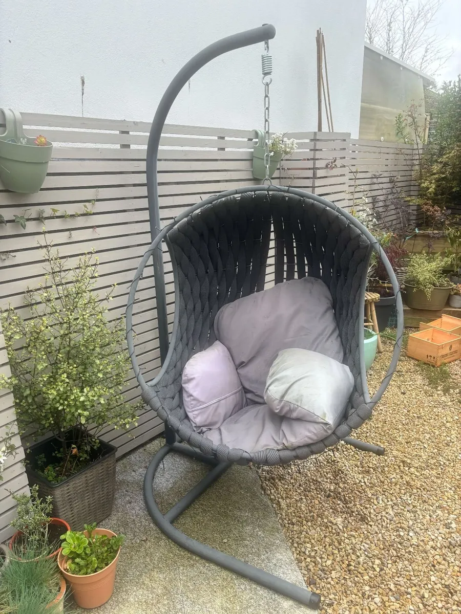 Outdoor Egg Chair- Antrocite - Image 2