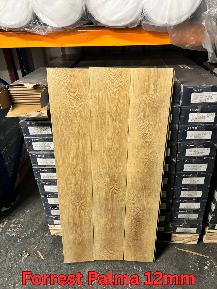 Laminated Flooring 12mm & 8mm Free Delivery - Image 1